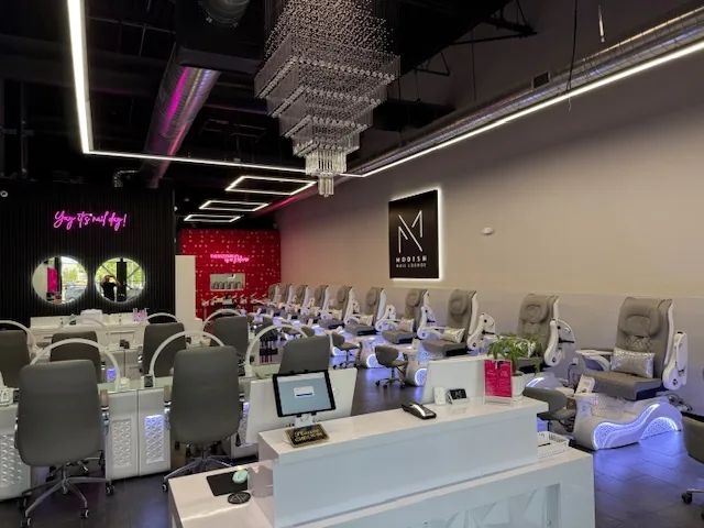 Modish Nail Lounge luxury nail salon serving Rancho Cucamonga CA